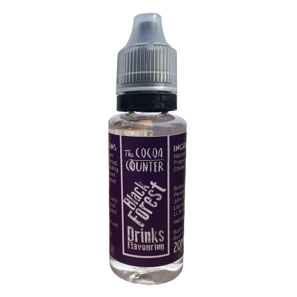 Black Forest drink flavouring in a bottle