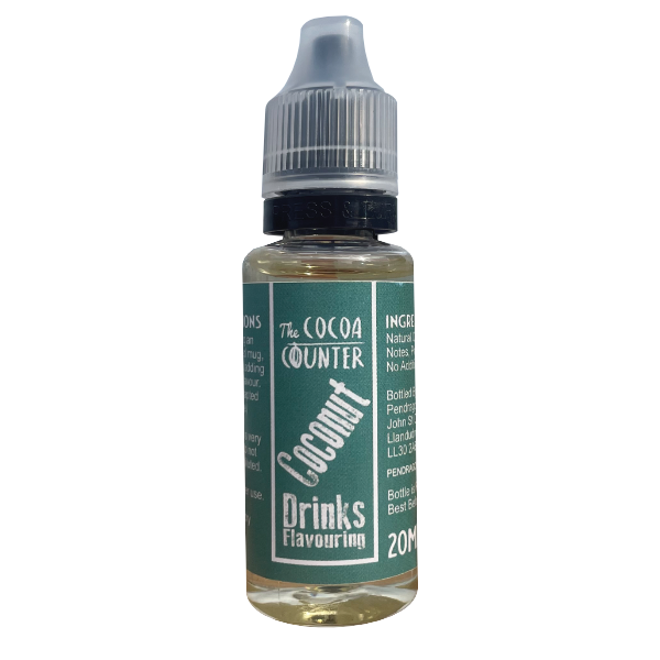 Coconut Drink Flavouring in a 20ml. bottle.