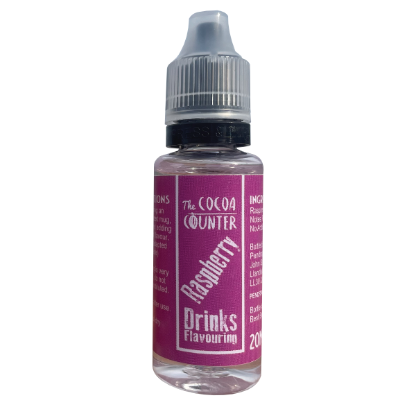 Raspberry Drink Flavouring in a 20ml. bottle.