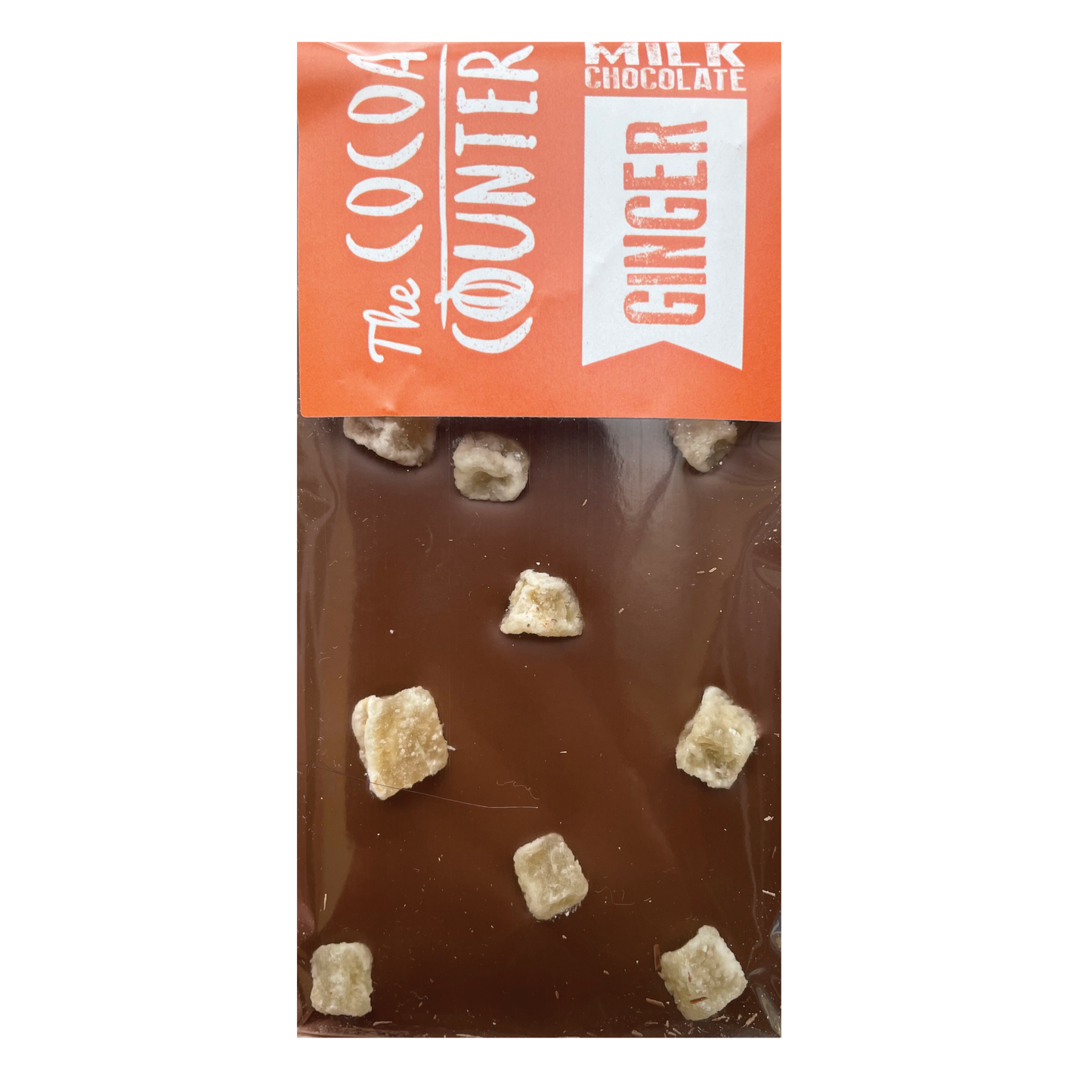 Luxury Milk Chocolate Ginger Chocolate Bar
