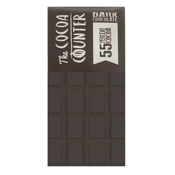 55% Dark Luxury Chocolate Bar
