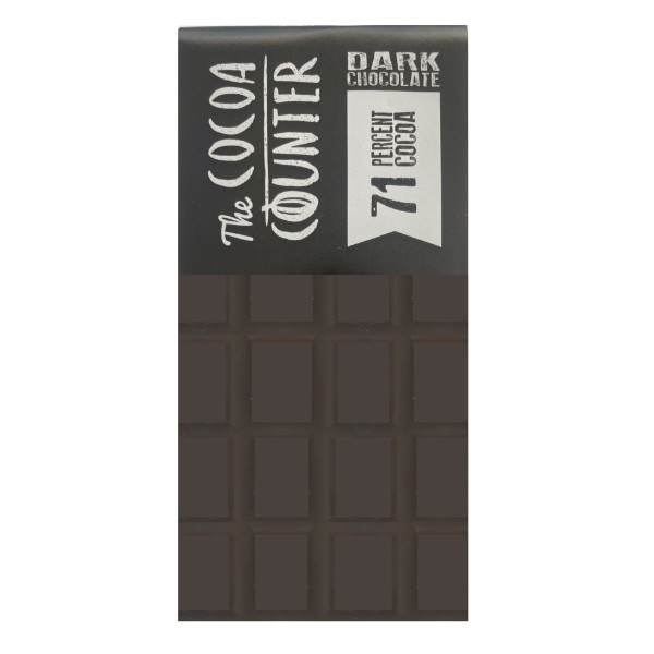 71% Dark Luxury Chocolate Bar