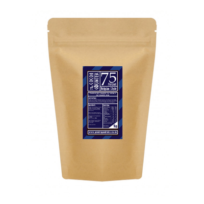 65% Dark Luxury  Chocolate Flakes in a 1kg. bag.