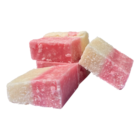 Coconut Ice Fudge 150g Bag