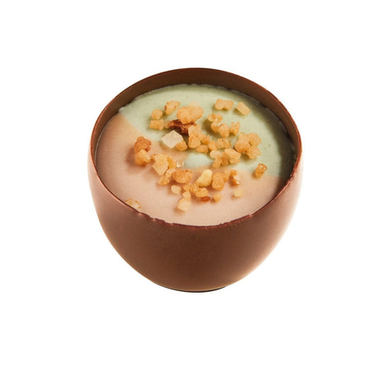 Apple Ganache with a Duo Crème