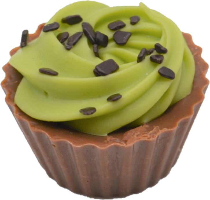 Mint Choc Chip Cupcake