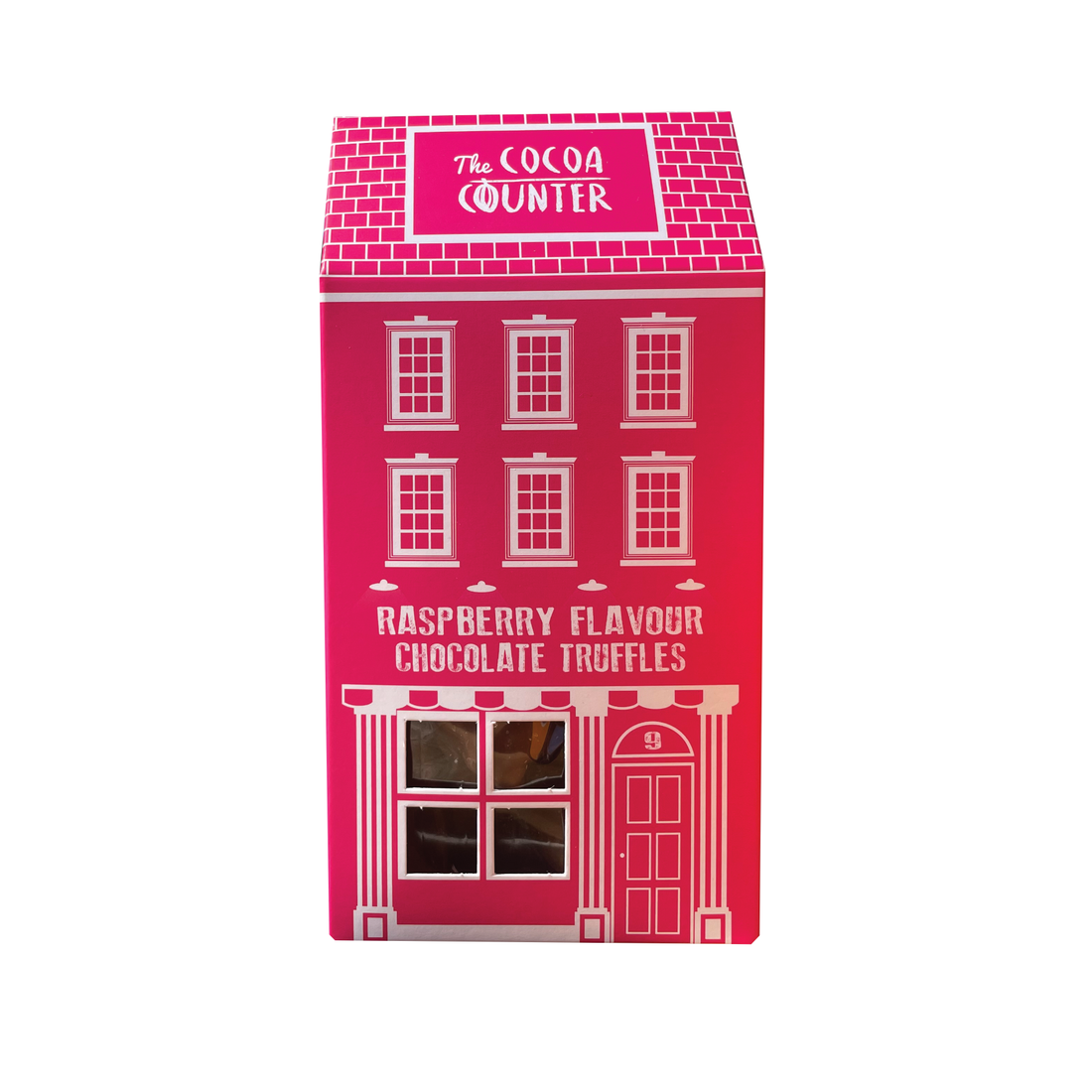 Raspberry Flavour Truffles – Maisie's Chocolate Shop