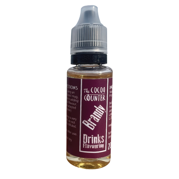 Brandy Drink Flavouring in a 20ml. bottle.