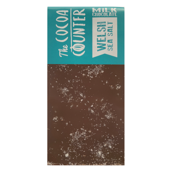Welsh Sea Salt Luxury Chocolate Bar